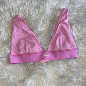 SKIMS pink bralette